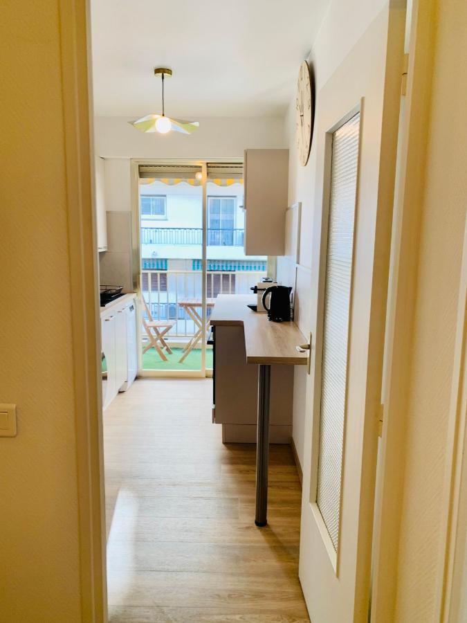 Studio Confort 35M2 Renove, Equipe Et Climatise, Tout Se Fait A Pied! Apartment อองทีบส์ ภายนอก รูปภาพ